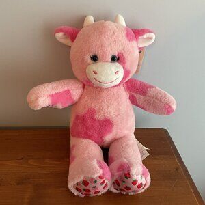Build-A-Bear Strawberry Cow Plush